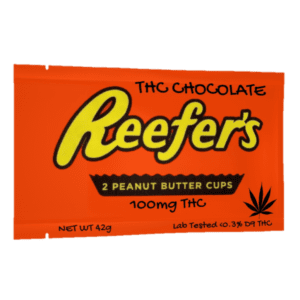 Reefer's Delta 9 Chocolate PB cups